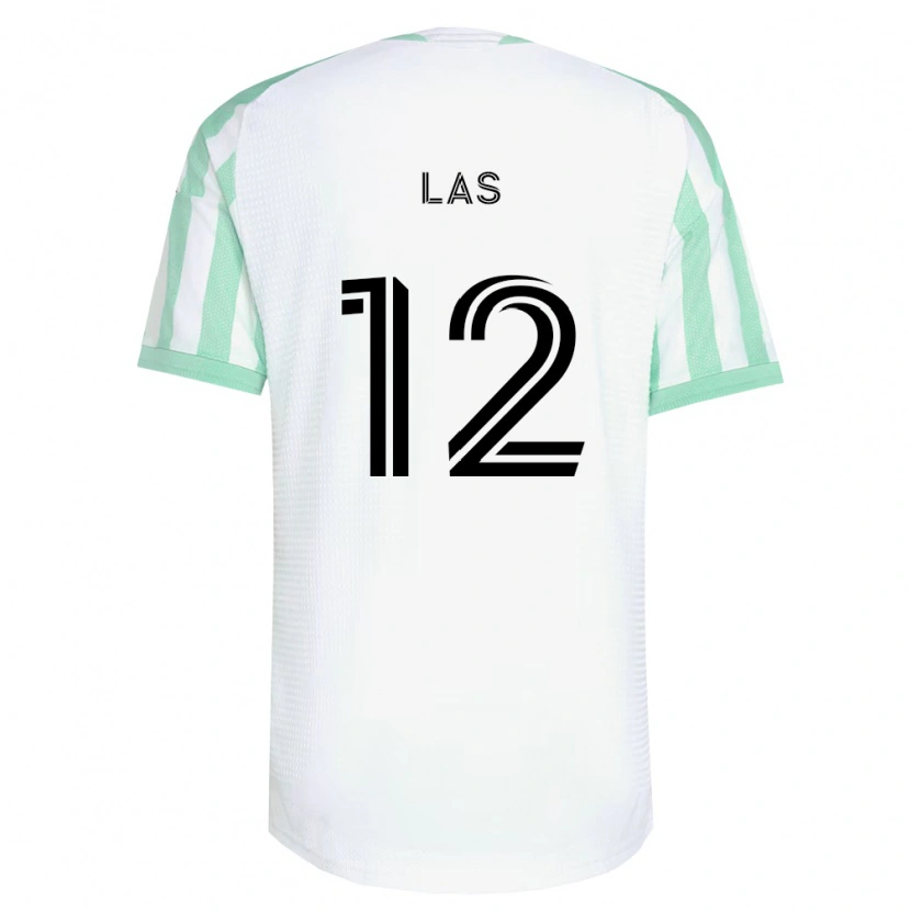 Danxen Dámské Damian Las #12 Světle Zelená Černá Bílá Daleko Hráčské Dresy 2026/27 Dres