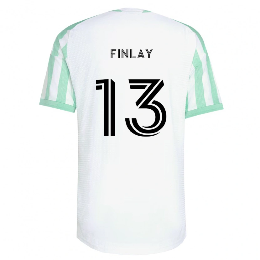 Danxen Dámské Ethan Finlay #13 Světle Zelená Černá Bílá Daleko Hráčské Dresy 2026/27 Dres