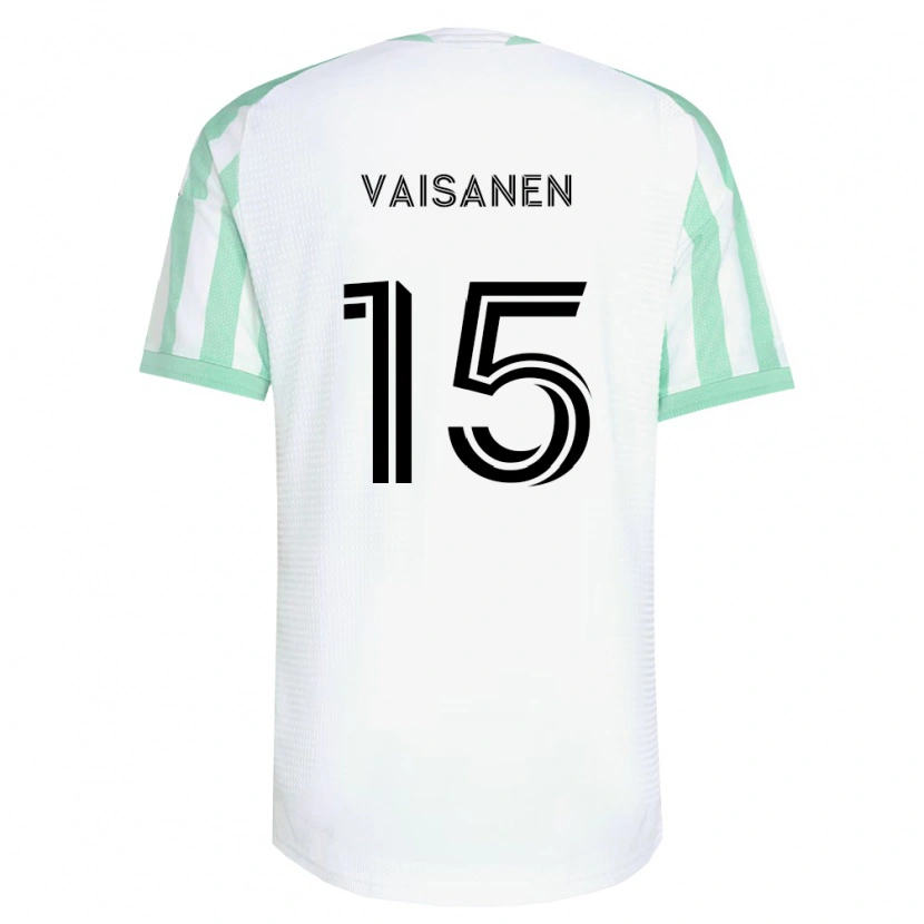 Danxen Dámské Leo Väisänen #15 Světle Zelená Černá Bílá Daleko Hráčské Dresy 2026/27 Dres