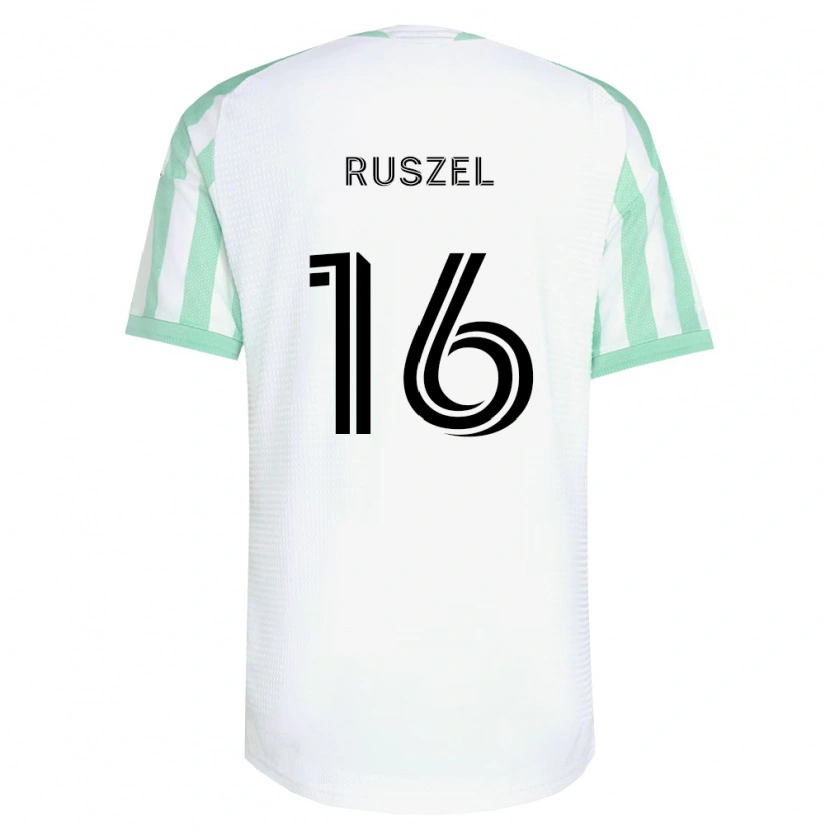 Danxen Dámské Marcel Ruszel #16 Světle Zelená Černá Bílá Daleko Hráčské Dresy 2026/27 Dres