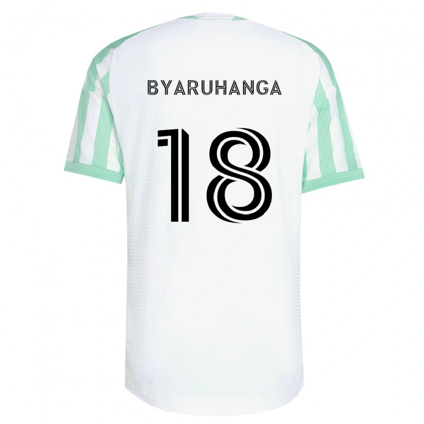 Danxen Dámské Bobosi Byaruhanga #18 Světle Zelená Černá Bílá Daleko Hráčské Dresy 2026/27 Dres