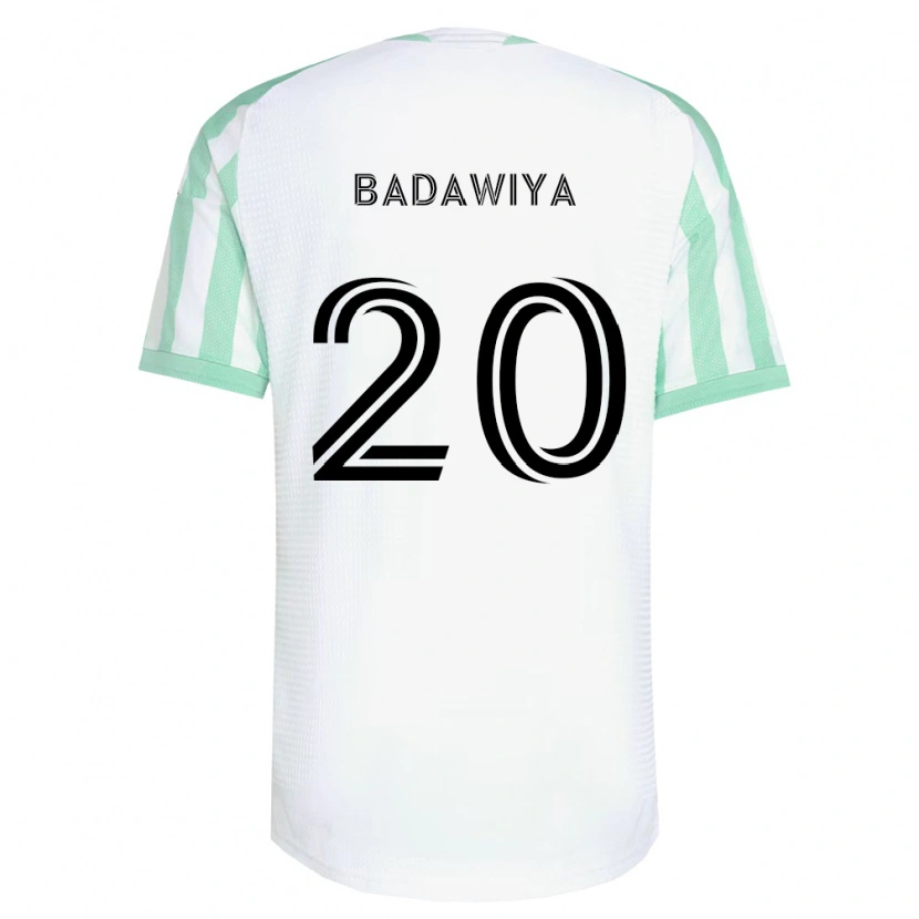 Danxen Dámské Mo Badawiya #20 Světle Zelená Černá Bílá Daleko Hráčské Dresy 2026/27 Dres
