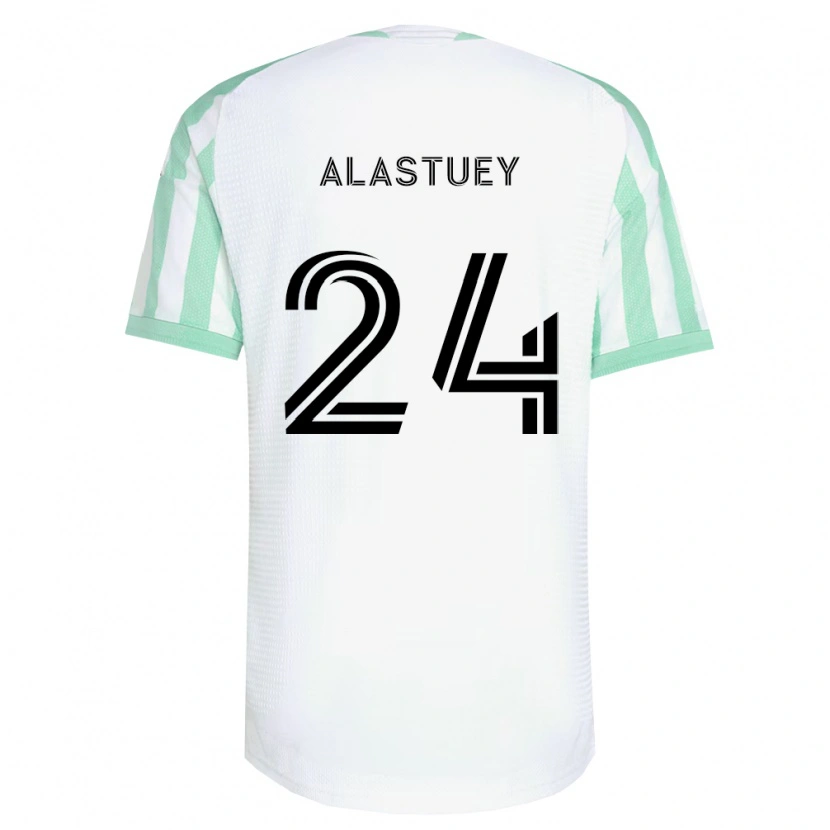 Danxen Dámské Jorge Alastuey #24 Světle Zelená Černá Bílá Daleko Hráčské Dresy 2026/27 Dres