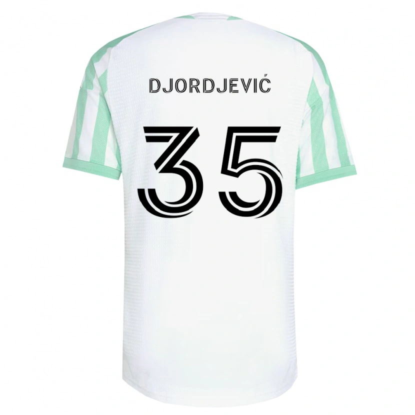 Danxen Dámské Mateja Djordjević #35 Světle Zelená Černá Bílá Daleko Hráčské Dresy 2026/27 Dres