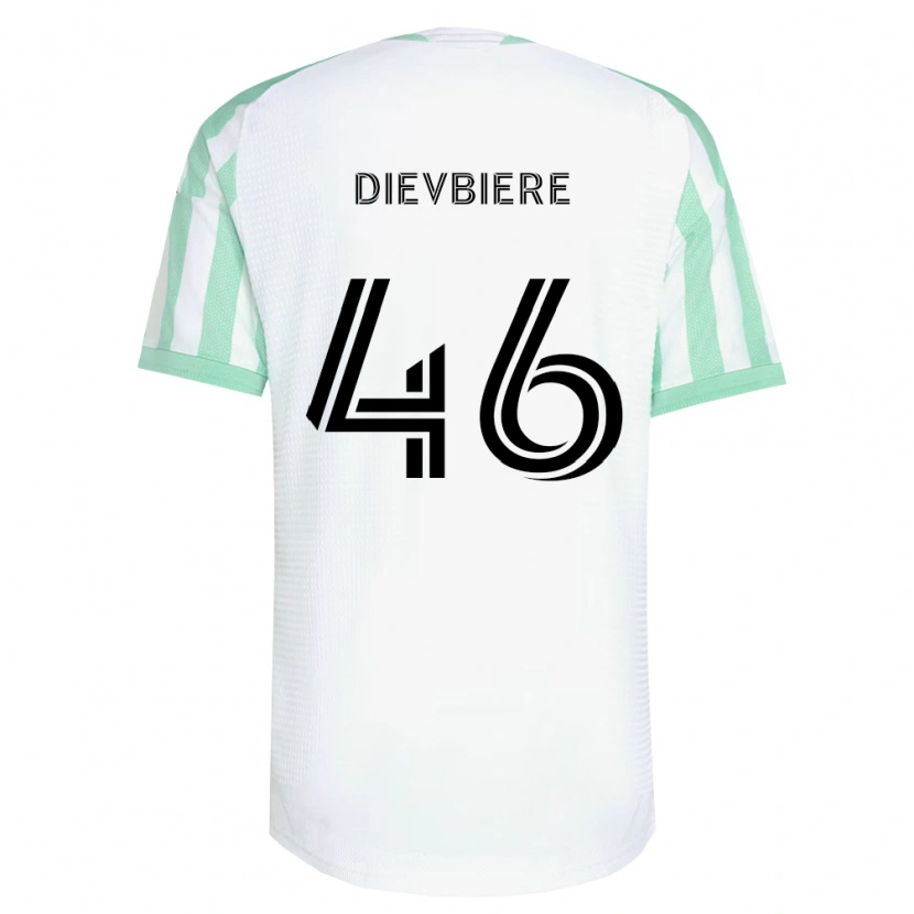 Danxen Dámské Vona Dievbiere #46 Světle Zelená Černá Bílá Daleko Hráčské Dresy 2026/27 Dres