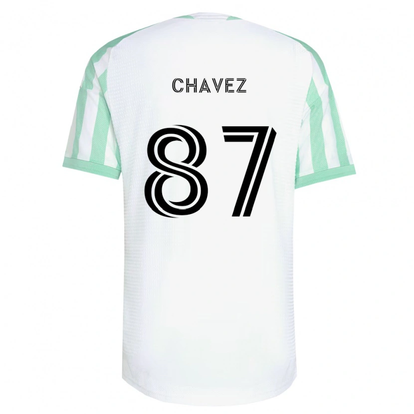 Danxen Dámské Alfonso Ocampo-Chávez #87 Světle Zelená Černá Bílá Daleko Hráčské Dresy 2026/27 Dres