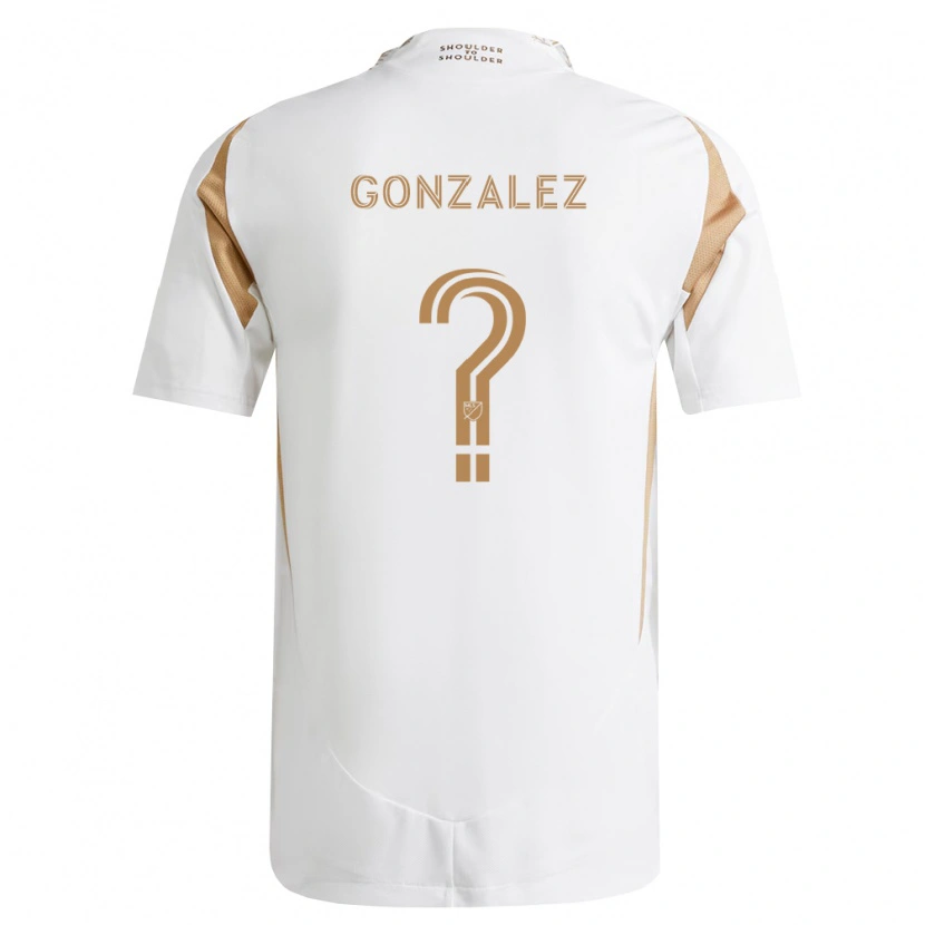 Danxen Dámské Mario Gonzalez #0 Bílá Hnědá Daleko Hráčské Dresy 2026/27 Dres