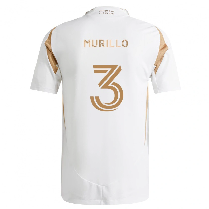 Danxen Dámské Jesús Murillo #3 Bílá Hnědá Daleko Hráčské Dresy 2026/27 Dres