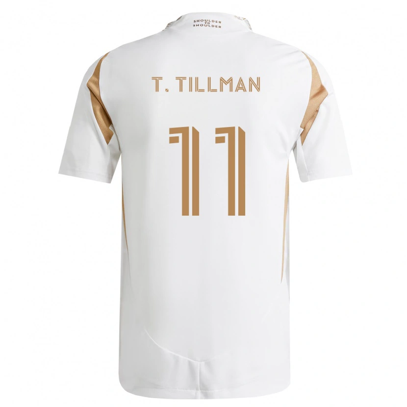 Danxen Dámské Timothy Tillman #11 Bílá Hnědá Daleko Hráčské Dresy 2026/27 Dres