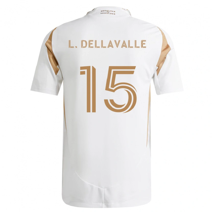 Danxen Dámské Lorenzo Dellavalle #15 Bílá Hnědá Daleko Hráčské Dresy 2026/27 Dres