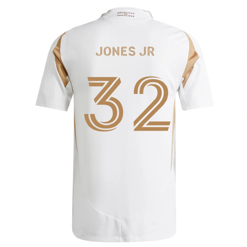 Danxen Dámské Deryk Jones Jr #32 Bílá Hnědá Daleko Hráčské Dresy 2026/27 Dres