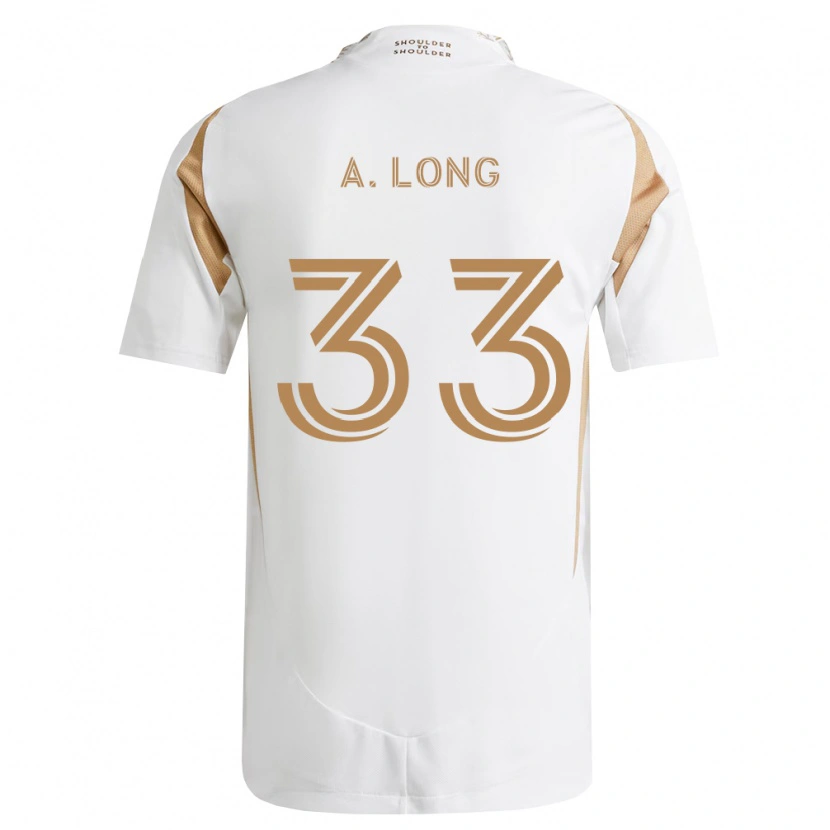 Danxen Dámské Aaron Long #33 Bílá Hnědá Daleko Hráčské Dresy 2026/27 Dres