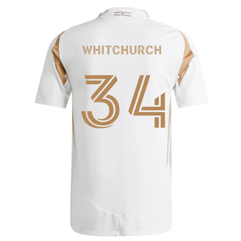 Danxen Dámské Giuliano Whitchurch #34 Bílá Hnědá Daleko Hráčské Dresy 2026/27 Dres