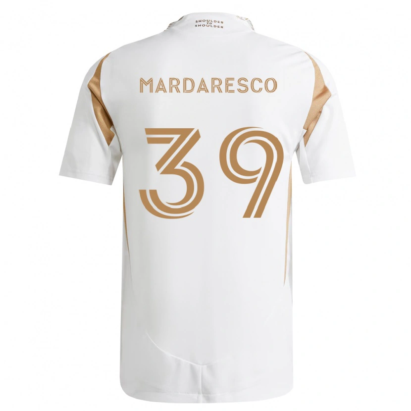 Danxen Dámské Nathan Mardaresco #39 Bílá Hnědá Daleko Hráčské Dresy 2026/27 Dres