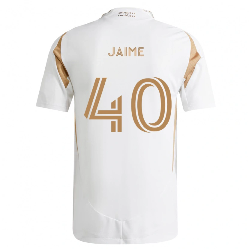 Danxen Dámské Christopher Jaime #40 Bílá Hnědá Daleko Hráčské Dresy 2026/27 Dres