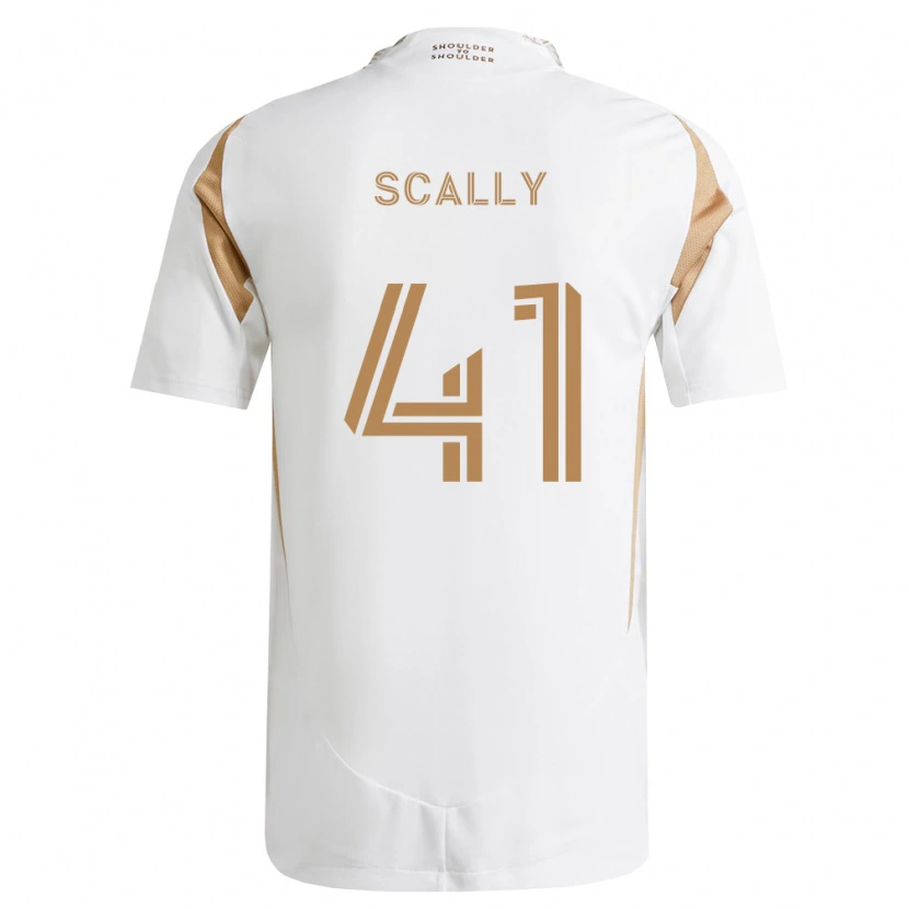 Danxen Dámské Ethan Scally #41 Bílá Hnědá Daleko Hráčské Dresy 2026/27 Dres