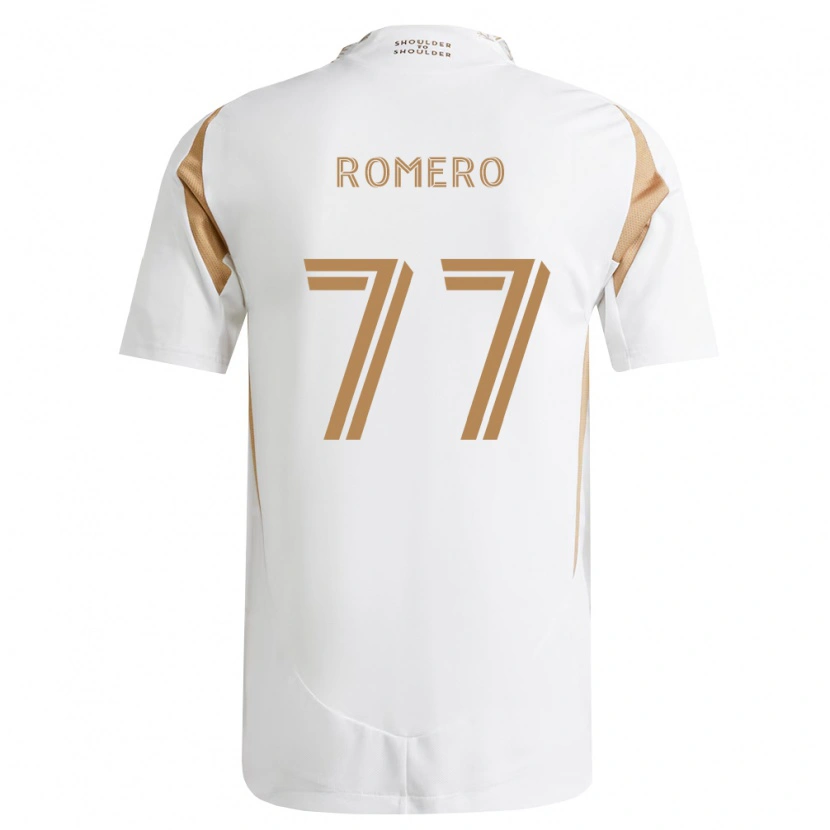 Danxen Dámské Alexander Romero #77 Bílá Hnědá Daleko Hráčské Dresy 2026/27 Dres