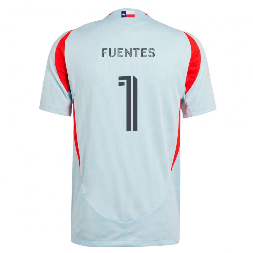 Danxen Dámské Eliezer Fuentes #1 Tmavě Šedá Bílá Červená Daleko Hráčské Dresy 2026/27 Dres
