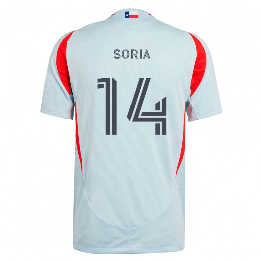 Danxen Dámské Alex Soria #14 Tmavě Šedá Bílá Červená Daleko Hráčské Dresy 2026/27 Dres