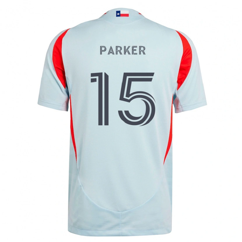 Danxen Dámské Isaiah Parker #15 Tmavě Šedá Bílá Červená Daleko Hráčské Dresy 2026/27 Dres
