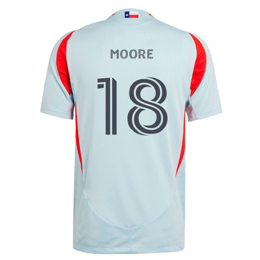 Danxen Dámské Shaq Moore #18 Tmavě Šedá Bílá Červená Daleko Hráčské Dresy 2026/27 Dres
