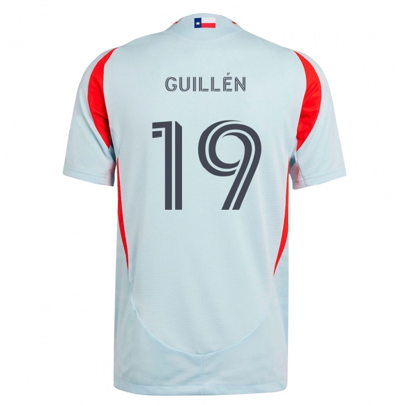 Danxen Dámské Christian Guillén #19 Tmavě Šedá Bílá Červená Daleko Hráčské Dresy 2026/27 Dres
