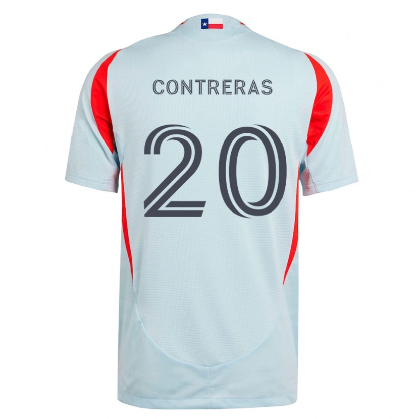 Danxen Dámské Jaidyn Contreras #20 Tmavě Šedá Bílá Červená Daleko Hráčské Dresy 2026/27 Dres