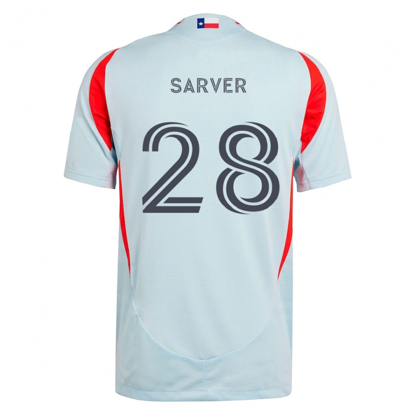 Danxen Dámské Sam Sarver #28 Tmavě Šedá Bílá Červená Daleko Hráčské Dresy 2026/27 Dres