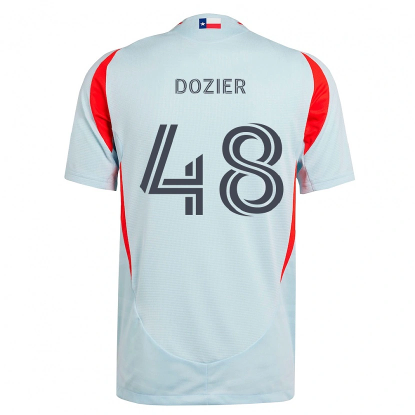 Danxen Dámské Jonathon Dozier #48 Tmavě Šedá Bílá Červená Daleko Hráčské Dresy 2026/27 Dres