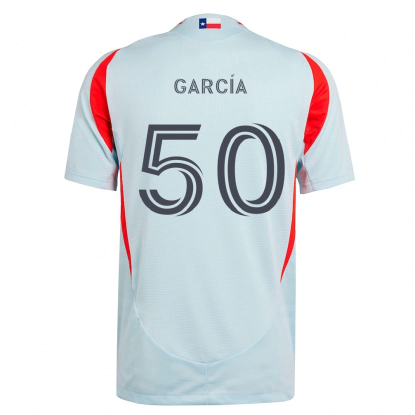 Danxen Dámské Diego García #50 Tmavě Šedá Bílá Červená Daleko Hráčské Dresy 2026/27 Dres