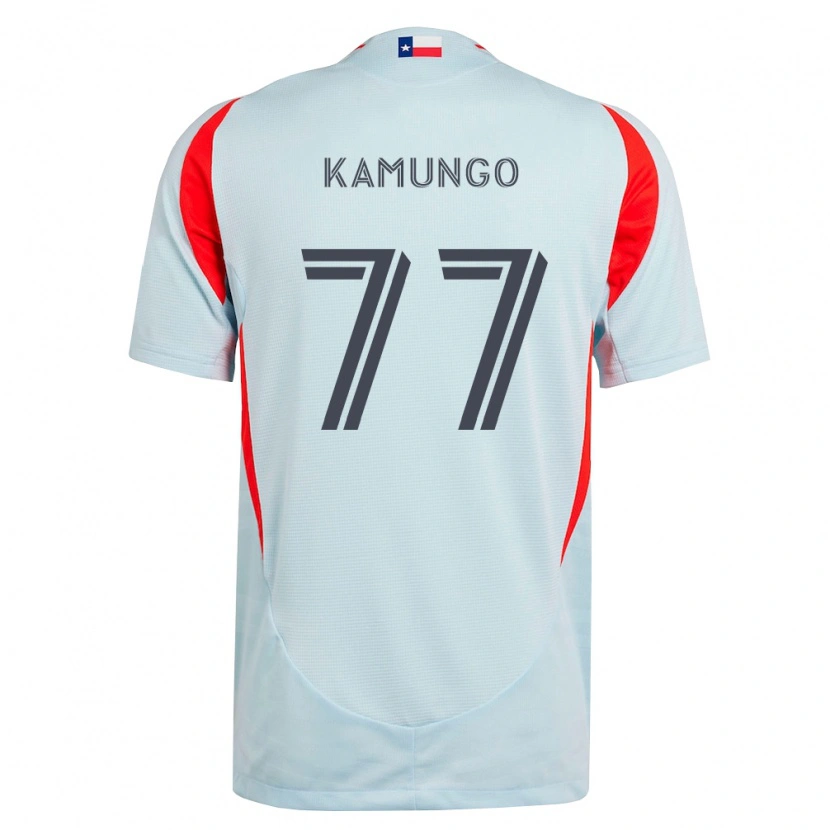 Danxen Dámské Bernard Kamungo #77 Tmavě Šedá Bílá Červená Daleko Hráčské Dresy 2026/27 Dres
