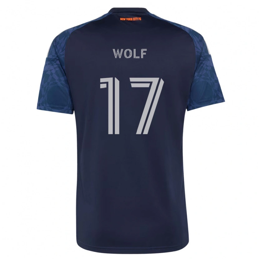 Danxen Dámské Hannes Wolf #17 Tmavě Modrá Bílá Daleko Hráčské Dresy 2026/27 Dres