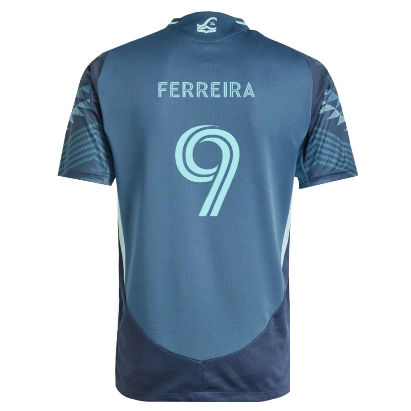 Danxen Dámské Jesús Ferreira #9 Tmavě Modrá Zelená Daleko Hráčské Dresy 2026/27 Dres