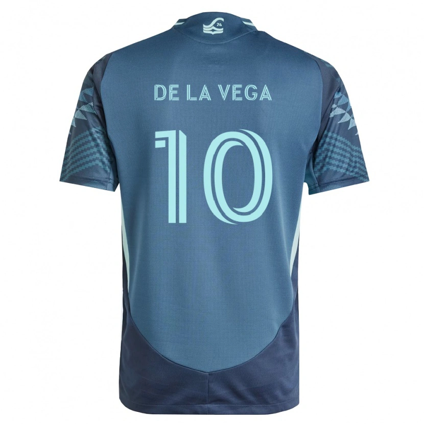 Danxen Dámské Pedro De La Vega #10 Tmavě Modrá Zelená Daleko Hráčské Dresy 2026/27 Dres