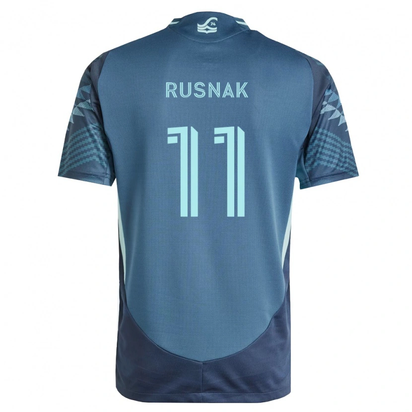 Danxen Dámské Albert Rusnák #11 Tmavě Modrá Zelená Daleko Hráčské Dresy 2026/27 Dres