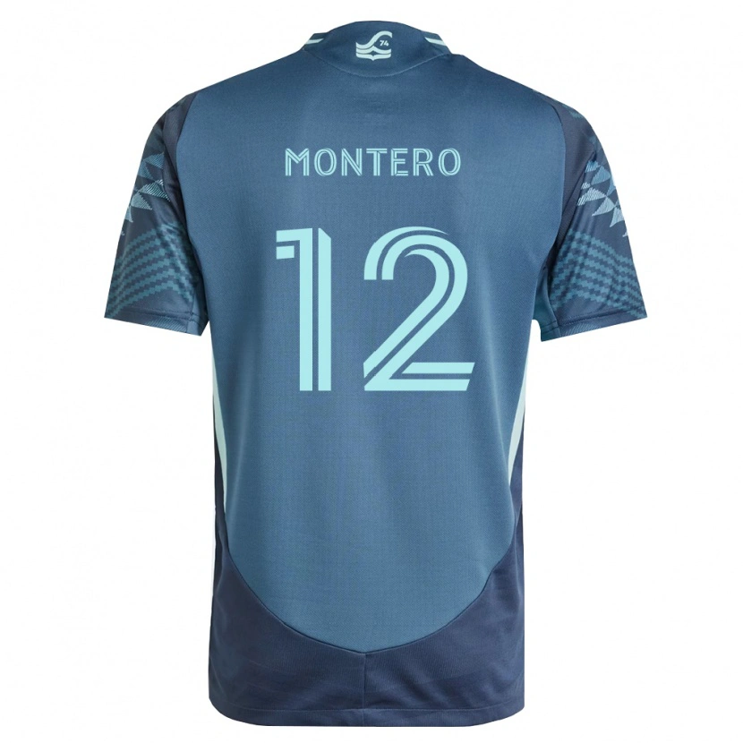 Danxen Dámské Fredy Montero #12 Tmavě Modrá Zelená Daleko Hráčské Dresy 2026/27 Dres