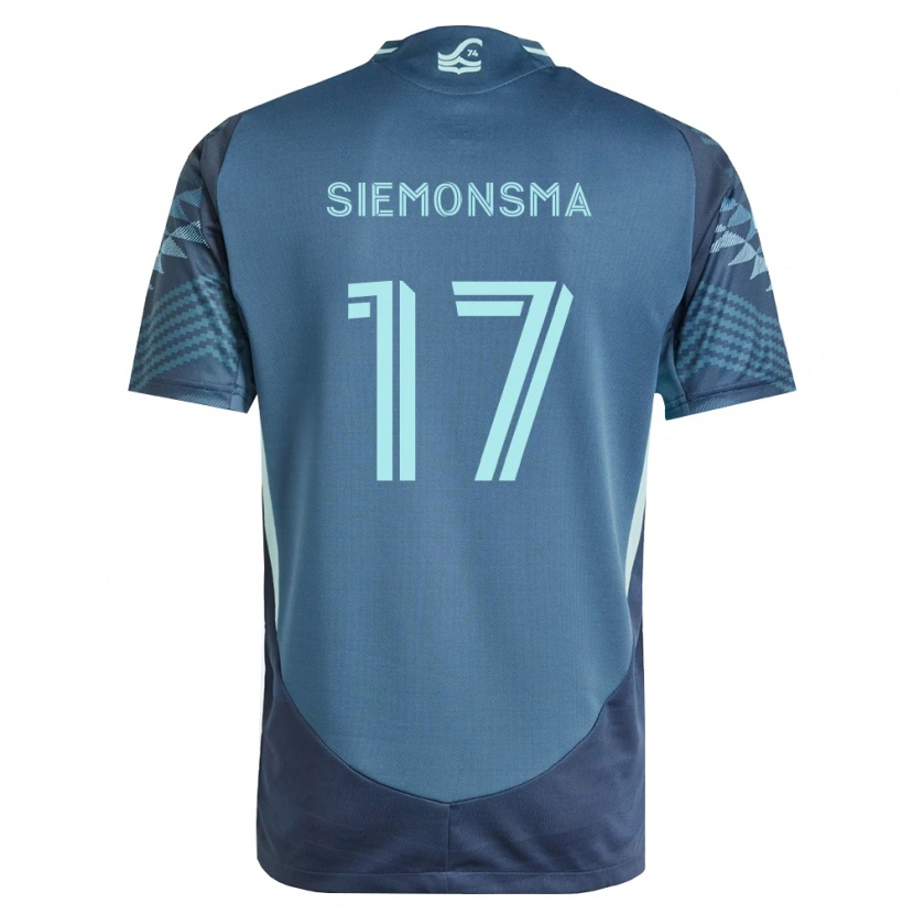 Danxen Dámské Sianna Siemonsma #17 Tmavě Modrá Zelená Daleko Hráčské Dresy 2026/27 Dres