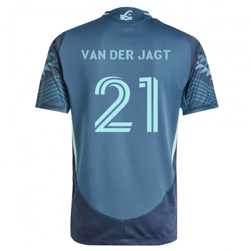 Danxen Dámské Olivia Van Der Jagt #21 Tmavě Modrá Zelená Daleko Hráčské Dresy 2026/27 Dres