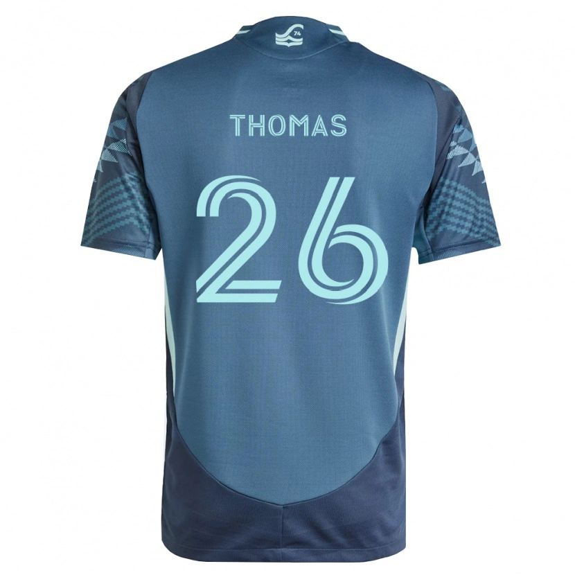 Danxen Dámské Andrew Thomas #26 Tmavě Modrá Zelená Daleko Hráčské Dresy 2026/27 Dres