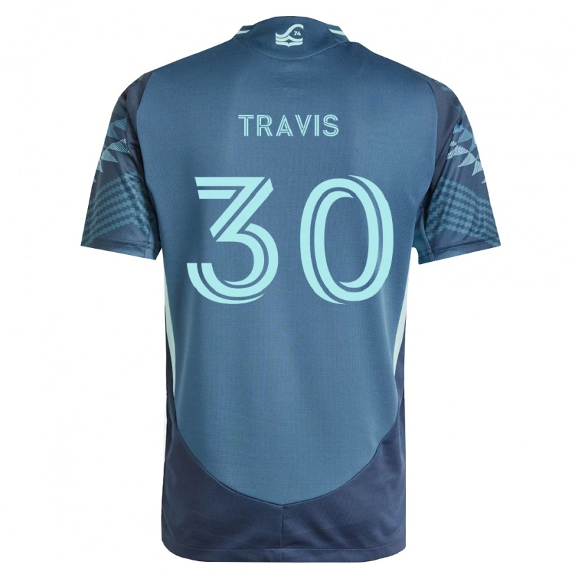 Danxen Dámské Riley Travis #30 Tmavě Modrá Zelená Daleko Hráčské Dresy 2026/27 Dres