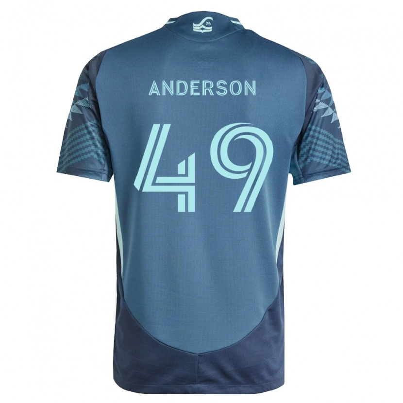 Danxen Dámské Hunter Anderson #49 Tmavě Modrá Zelená Daleko Hráčské Dresy 2026/27 Dres