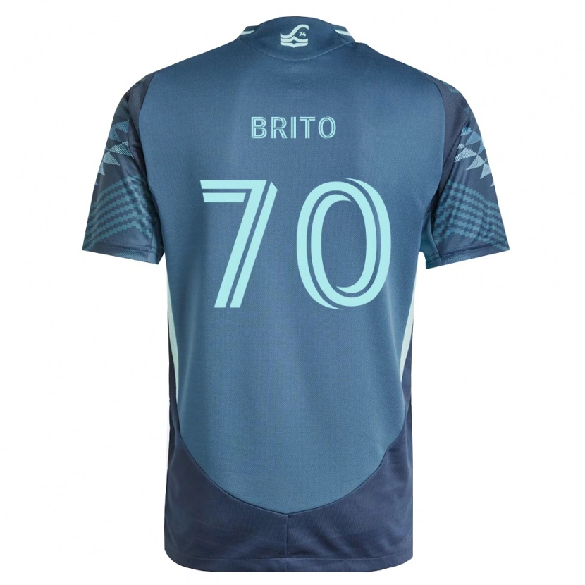 Danxen Dámské Kelvin-Luis Brito #70 Tmavě Modrá Zelená Daleko Hráčské Dresy 2026/27 Dres