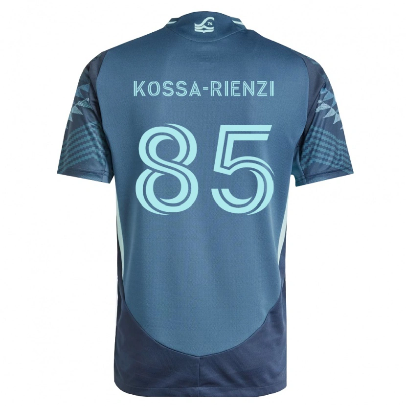 Danxen Dámské Kalani Kossa-Rienzi #85 Tmavě Modrá Zelená Daleko Hráčské Dresy 2026/27 Dres