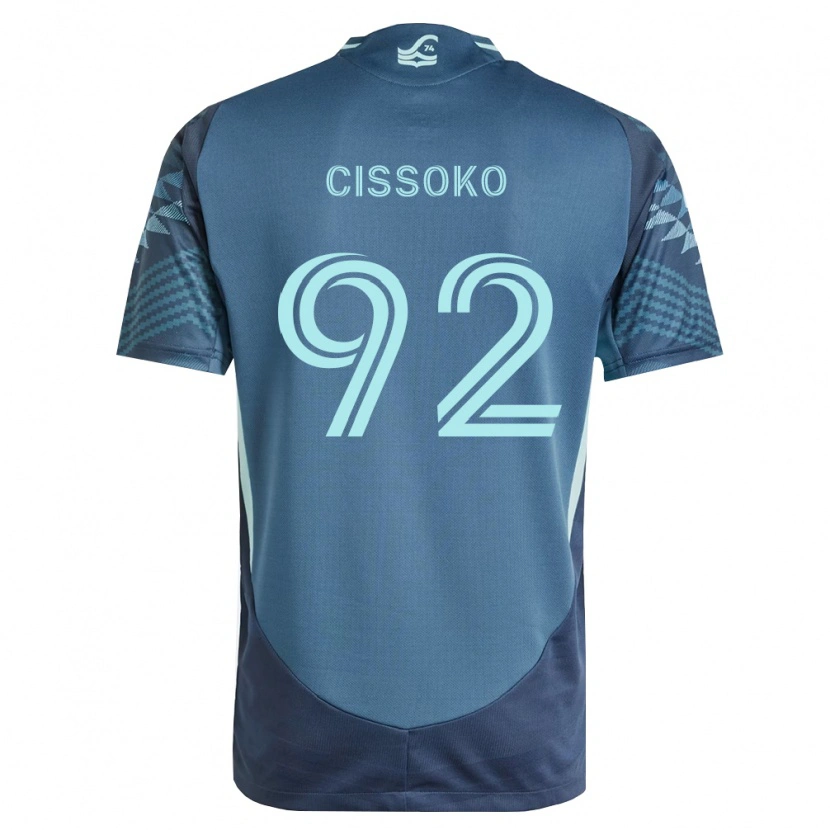 Danxen Dámské Abdoulaye Cissoko #92 Tmavě Modrá Zelená Daleko Hráčské Dresy 2026/27 Dres