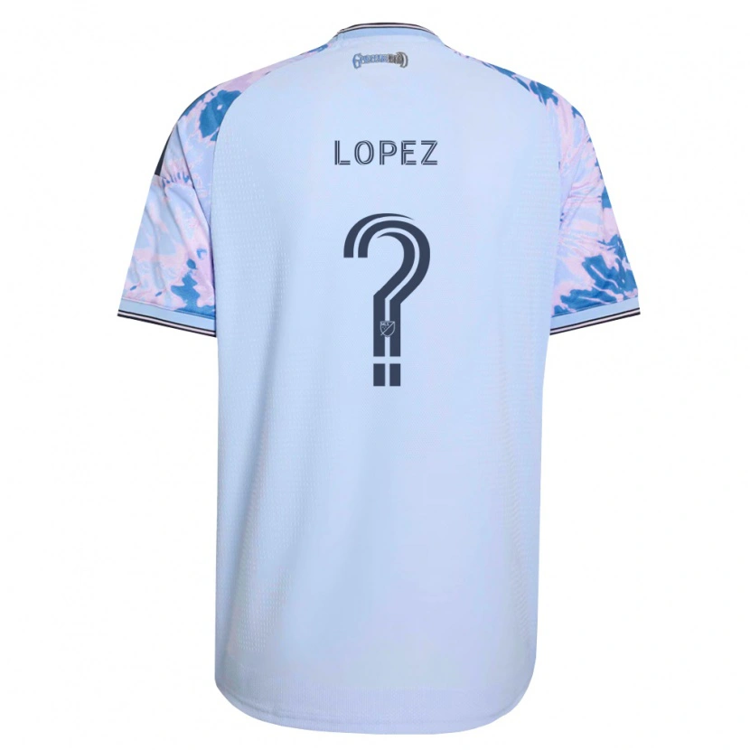Danxen Dámské Mateo Lopez #0 Královsky Modrá Bílá Černá Daleko Hráčské Dresy 2026/27 Dres