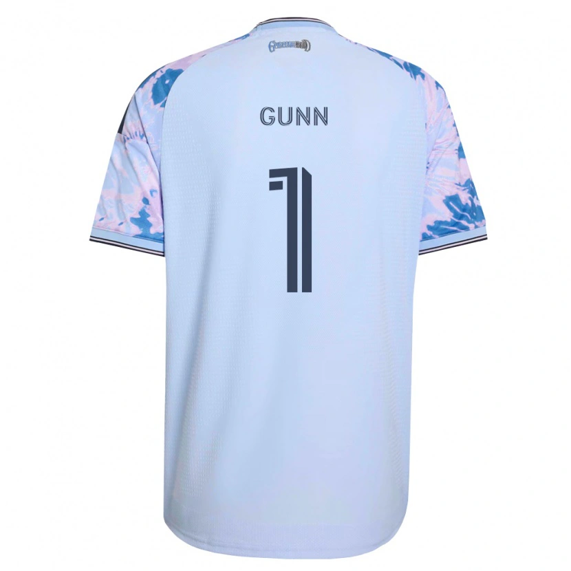 Danxen Dámské Angus Gunn #1 Královsky Modrá Bílá Černá Daleko Hráčské Dresy 2026/27 Dres