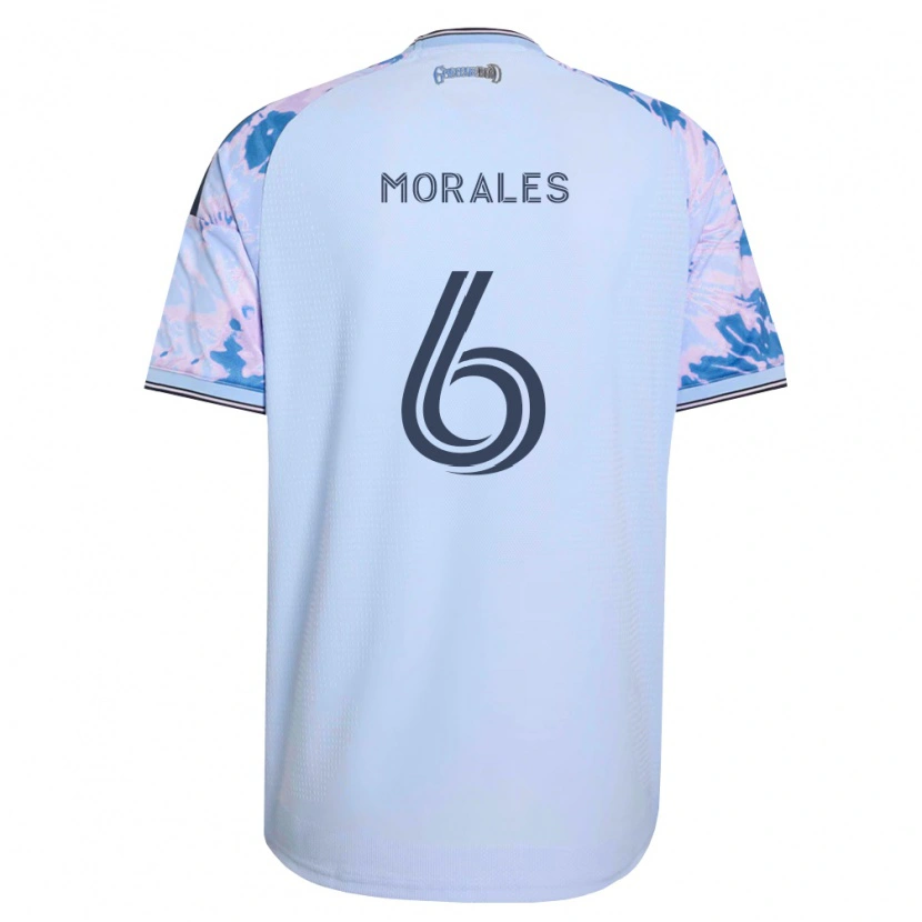 Danxen Dámské Alfredo Morales #6 Královsky Modrá Bílá Černá Daleko Hráčské Dresy 2026/27 Dres