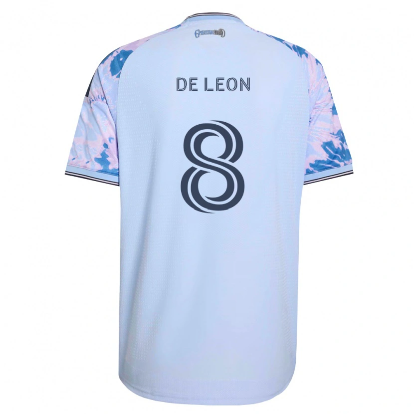 Danxen Dámské Brandon De Leon #8 Královsky Modrá Bílá Černá Daleko Hráčské Dresy 2026/27 Dres