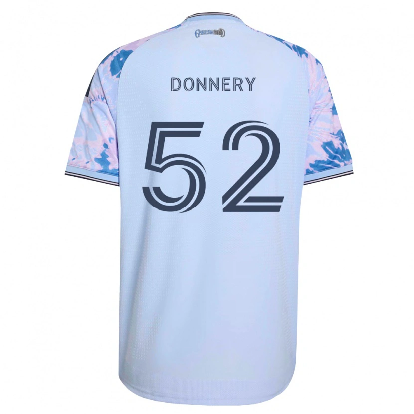Danxen Dámské Julian Donnery #52 Královsky Modrá Bílá Černá Daleko Hráčské Dresy 2026/27 Dres