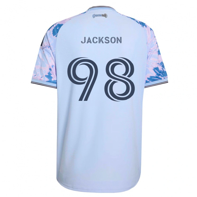 Danxen Dámské Jacob Jackson #98 Královsky Modrá Bílá Černá Daleko Hráčské Dresy 2026/27 Dres